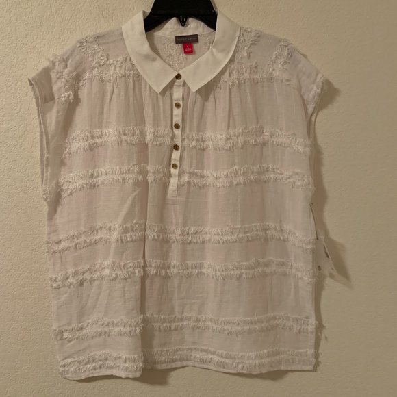 Vince Camuto Tops - Vince Camuto white button shirt